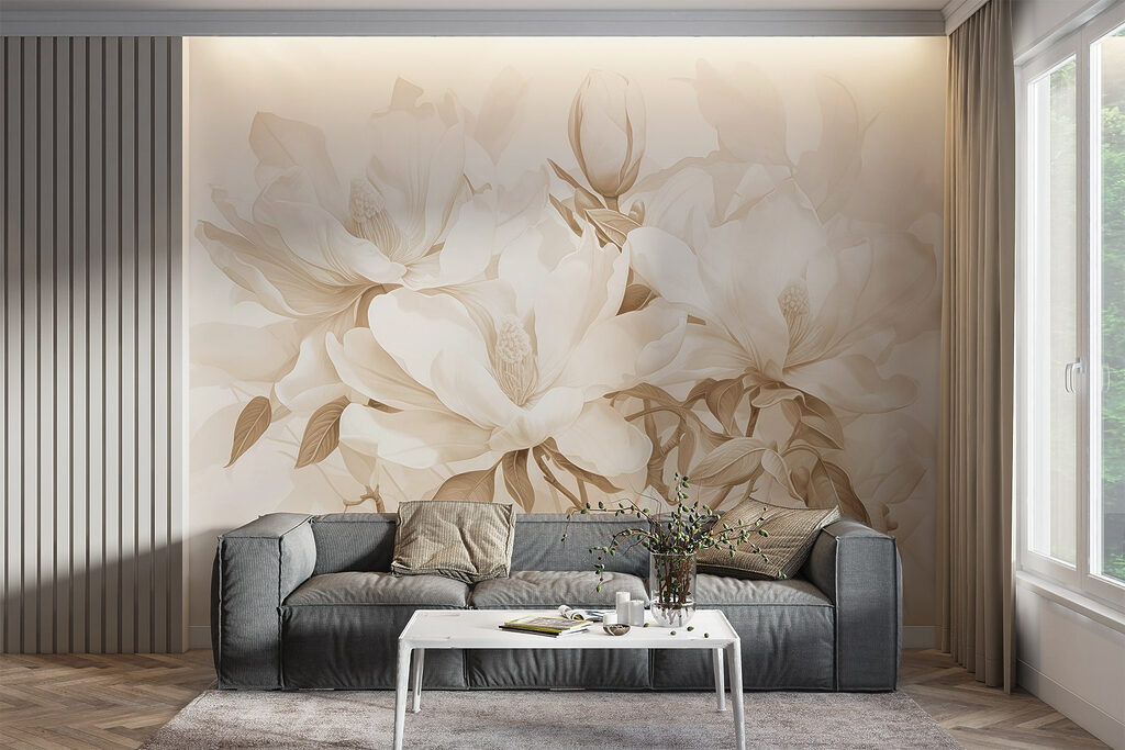 Magnolia w ciepłej sepii — wnętrze 4