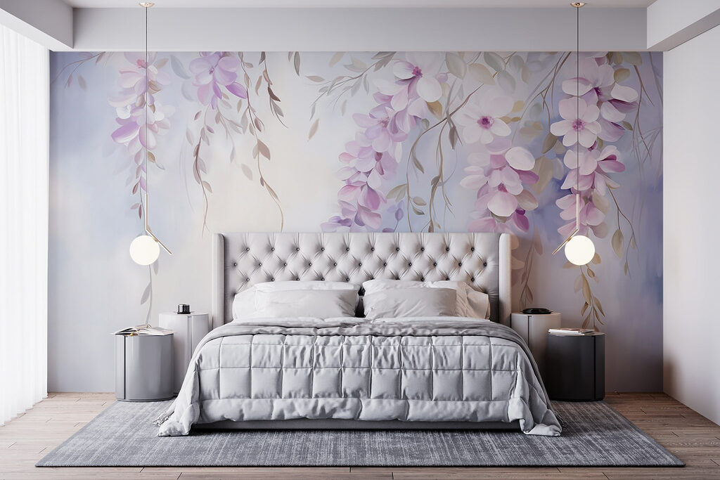Opadający liliowy kwiat — wnętrze 4